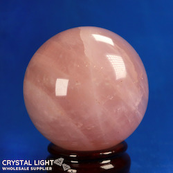 Spheres: Rose Quartz Sphere /77mm