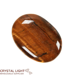 Soapstones & Palmstones Single Listings: Tigers Eye Palmstone