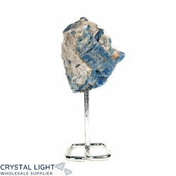 Display Pieces on Stand: Blue Kyanite on Stand