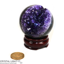 Auctions: Uruguayan Amethyst Druse Sphere /70mm