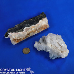 Auctions: Citrine Druse and Quartz Piece