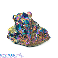 Clusters: Titanium Aura Quartz Cluster