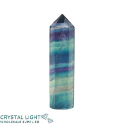 Single Point Listings: Rainbow Fluorite Point