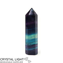 Single Point Listings: Rainbow Fluorite Point