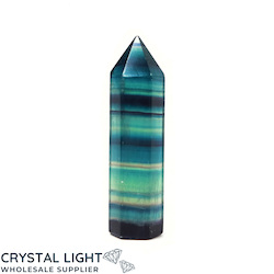 Single Point Listings: Rainbow Fluorite Point