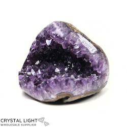 Single Druse Pieces: Amethyst Polished Druse