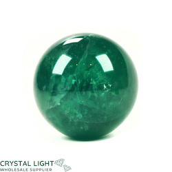 Spheres: Green Fluorite Sphere /75mm