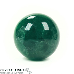 Spheres: Green Fluorite Sphere /64mm