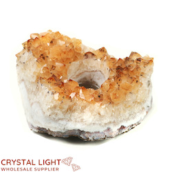 Candle Holders: Citrine Candle Holder (Single)