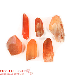 Natural Point Lots: Tangerine Quartz Point Lot