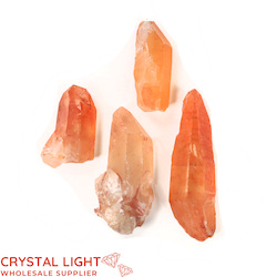 Natural Point Lots: Tangerine Quartz Point Lot