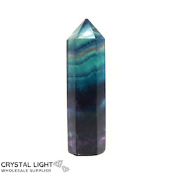 Single Point Listings: Rainbow Fluorite Point