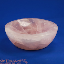 Bowls, Plates & Dishes: Rose Quartz Bowl