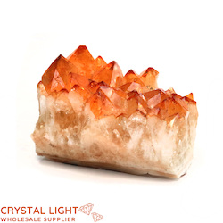 Single Druse Pieces: Citrine Druse Piece