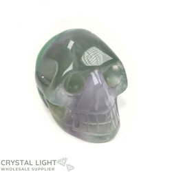 Skulls: Rainbow Fluorite Skull