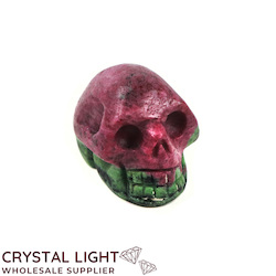 Skulls: Ruby Zoisite Skull