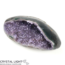 Single Druse Pieces: Amethyst Polished Druse