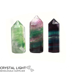 Polished Point Lots: Fluorite Point Lot