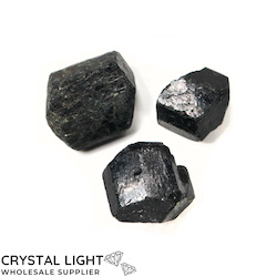 Crystal Specimen Lots: Black Tourmaline Specimen Lot