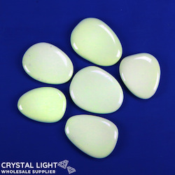 Flatstone Individuals and Lots: Lemon Chrysoprase Flatstone Lot