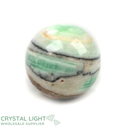 Spheres: Pistachio Calcite Sphere /65mm