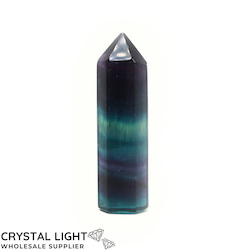 Single Point Listings: Rainbow Fluorite Point