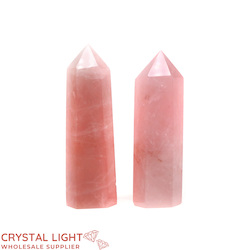 Polished Point Lots: Rose Quartz Point Lot