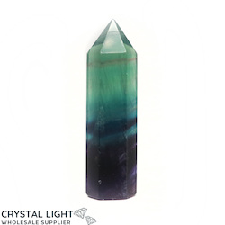 Single Point Listings: Rainbow Fluorite Point