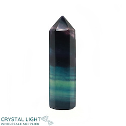 Single Point Listings: Rainbow Fluorite Point