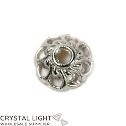 Bead Caps: Silver Filigree Bead Cap /10g