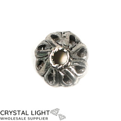 Bead Caps: Antique Silver Filigree Bead Cap /10g