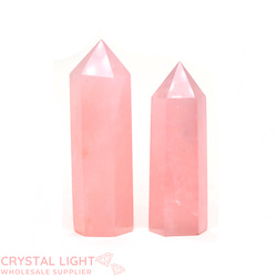 Polished Point Lots: Rose Quartz Point Lot