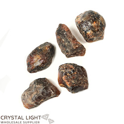 Crystal Specimen Lots: Black Amber Specimen Lot