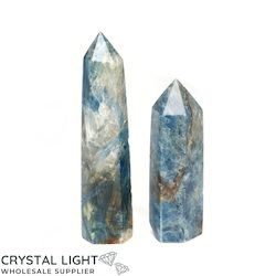 Polished Point Lots: Blue Kyanite Point Lot