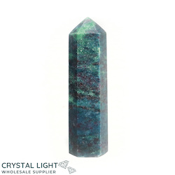 Single Point Listings: Ruby Kyanite with Fuchsite Point