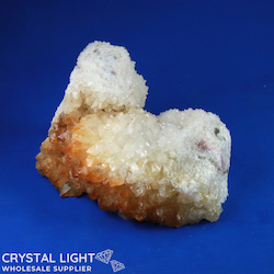 Single Druse Pieces: Citrine Druse Piece