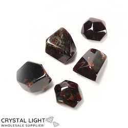 Faceted Shapes: Garnet Faceted Shape Lot