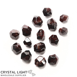 Faceted Shapes: Garnet Faceted Shape Lot