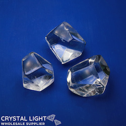 Faceted Shapes: Quartz Faceted Shape Lot