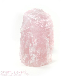 Rough Cut Bases: Rose Quartz Rough Cut Base