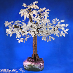 Large/Extra Large Trees: Clear Quartz Tree (Single)