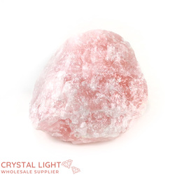 Single Rough Listings: Rose Quartz Rough Piece