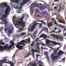 Flatstones by Quantity: Chevron Amethyst Flatstone