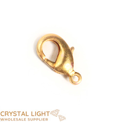 Lobster Clasps: Gold Lobster Clasp /15mm