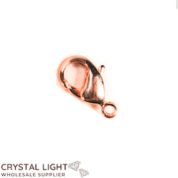 Lobster Clasps: Rose Gold Lobster Clasp /12mm