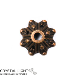 Bead Caps: Antique Bronze Bead Cap /5g