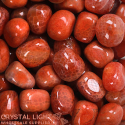 Tumbles by Weight: Fire Agate Tumble