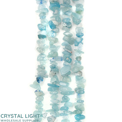 Chip Beads: Aquamarine Chip Beads