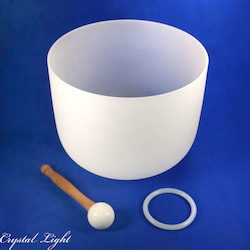 Crystal Singing Bowls: Crystal Singing Bowl 11"