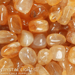 Tumbles by Weight: Yellow Fluorite Tumble